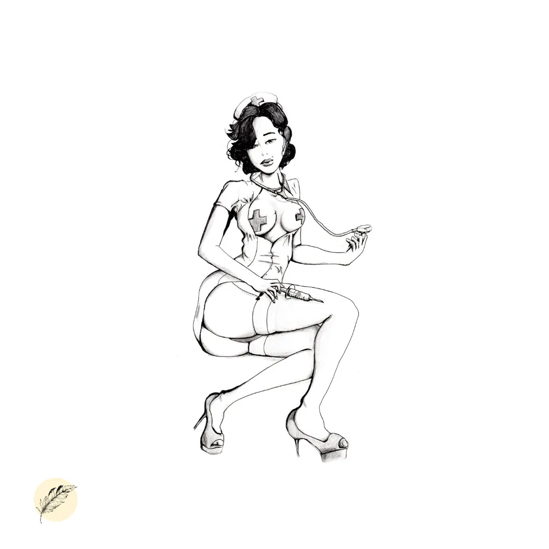 52 Girls Pack procreate brushes of Traditional Girl, Catrina, pinup
