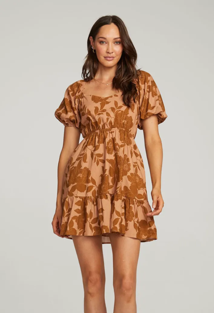 The Nix Mini Dress by Saltwater Luxe - Rosewood